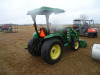 John Deere 4400 Tractor, s/n LV4400H241499: HST, JD 420 Loader w/ Bkt., Rollbar Canopy, ID 43257 - 3