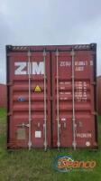 40' Shipping Container, s/n ZCSU8588415: 9'6" Hi Cube