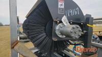 Unused JCT 72" Quick Attach Hydraulic Angle Broom