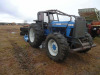 Ford 7610S Tractor, s/n ZX250228: 1994 yr, Duals, Brown Tree Cutter, ID 30010 - 2