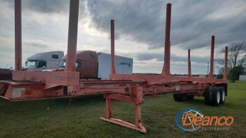 2014 4-bolster Log Trailer, s/n 2143 (No Title - Bill of Sale Only)