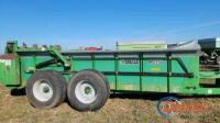 Frontier MS1256 Manure Spreader, s/n 10009: Bumper-pull