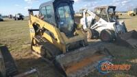 2016 Cat 259D Skid Steer, s/n FTL06513: Encl. Cab, GP Bkt., Meter Shows 2512 hrs