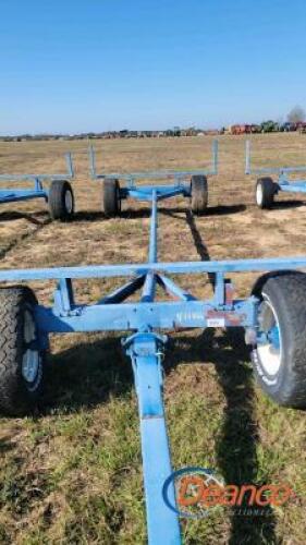 Irrigation Pipe Trailer: 4-wheel, Bumper-pull