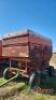 Gravity Flow Wagon on JD Running Gear - 2
