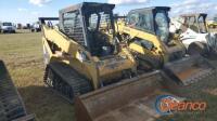 2004 Cat 257 Skid Steer, s/n CMM02044: GP Bkt., Meter Shows 4766 hrs