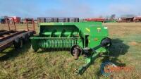 John Deere 338 Square Hay Baler, s/n 1E00338TCAA360363