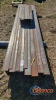 (10) 12' I Beams and (5) Assorted Length I Beams