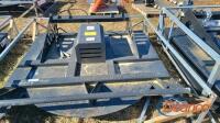 Unused JCT 72" Quick Attach Hydraulic Brush Cutter (Needs Oil in Gear Box)