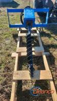 New Skid Steer Auger Attachment