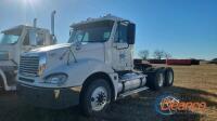 2008 Freightliner Columbia Truck Tractor, s/n 1FUJA6CK78LZ67435: T/A, Day Cab, 6x4, Glider, Detroit 60 Series 14.0L Eng., Deleted, 10-sp., Inframe 200K mi. ago w/ Paperwork, Odometer Shows 873K mi.