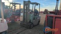 Clark C500 Forklift, s/n 3555354381 (Salvage)