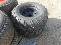 (2) 24x11.00-12 Tires and Rims