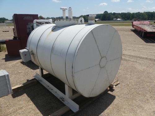 500-gallon Storage Tank, s/n C-997489: Insulated & Heated