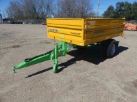 2021 Joskin Trans-Ex Dump Trailer, s/n YD8003TEXLJB01453 (No Title - Bill of Sale Only): Pintle Hitch, S/A, 66"x108" Bed, Manual Brakes, 6 Lug Axles, Fold Down Sides