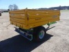 2021 Joskin Trans-Ex Dump Trailer, s/n YD8003TEXLJB01453 (No Title - Bill of Sale Only): Pintle Hitch, S/A, 66"x108" Bed, Manual Brakes, 6 Lug Axles, Fold Down Sides - 3