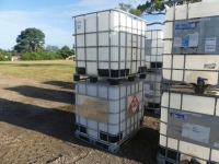 (2) Plastic Tanks w/ Metal Cage