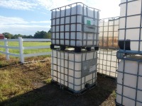 (2) Plastic Tanks w/ Metal Cage