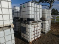 (2) Plastic Tanks w/ Metal Cage