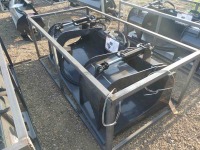 Unused 2023 Wolverine 72" Grapple Bucket, s/n ZW-03797 for Skid Steer