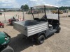 Cushman Hauler 1200 Utility Cart, s/n 3307002 (No Title - $50 Trauma Care Fee Applies): Gas Eng., Manual Dump Bed, Windshield, Canopy - 3