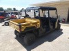 Cat CUV85 4WD Utility Vehicle (No Title - $50 Trauma Care Fee Applies): Crew Cab, Manual Dump Bed, 5076 mi., 996 hrs - 3