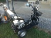 Fashion Spirit 3-wheel Electric Cart w/ Charger: 2-seater, Black - 2