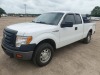 2012 Ford F150 4WD Pickup, s/n 1FTEX1M0CFB56141: Ext. Cab, 3.7L Gas Eng., Auto, No Power Steering, 155K mi. - 2