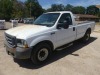 2004 Ford F250 Pickup, s/n 1FTNF20L54EC86771: Reg. Cab, 2wd, 5.4L Gas Eng., Auto, Front Susp. Issues, 108K mi. - 2