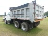 2005 Chevy C8500 Tandem-axle Dump Truck, s/n 1GBT8C4375F528879: Duramax Eng., Alluson Auto, Air Brakes, Hendrickson Susp., 171" WB, 14K Front, 40K Rears, Diff Lock, Alum. Disc Wheels, 14' Steel Dump Body, Spreader Apron, Tarp, Air Gate, 198K mi. - 5