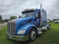 2020 Peterbilt 579 Truck Tractor, s/n 1XPBDP9X9LD665870: T/A, 80" Stand Up Sleeper, Paccar Eng., 13-sp., 439K mi.