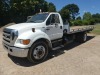 2004 Ford F650 Rollback Truck, s/n 3FRNF65T94V693547: S/A, Reg. Cab, Cat C7 Diesel Eng., 7-sp., Ramsey Winch, 173K mi. - 2