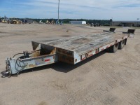 2001 International Tag Trailer, s/n 1JKDTA2071A001401: T/A, Dovetail, Ramps