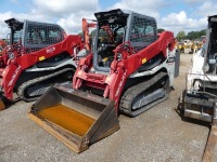 2023 Takeuchi TL10V2 Skid Steer, s/n 410006636: C/A, Hyd. QC, GP Bkt., Rubber Tracks, Aux. Hydraulics, 1219 hrs