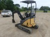 2014 John Deere 17D Mini Excavator, s/n 1FF017DXKEK222821: Canopy, Rubber Tracks, Blade, Turn Table Issue - Swings Freely, 1717 hrs - 16