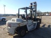 Nissan VF05H70V Forklift, s/n VF05-300577: Dual Front Tires, Diesel Eng., 7.5' Forks, 9871 hrs - 3