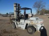 Nissan VF05H70V Forklift, s/n VF05-300577: Dual Front Tires, Diesel Eng., 7.5' Forks, 9871 hrs - 4