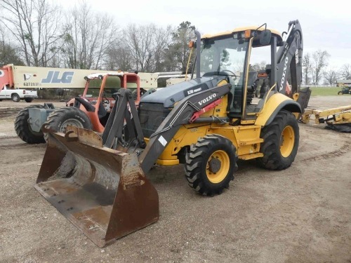 2013 Volvo BL70B 4WD Loader Backhoe, s/n 330150: 4-post Canopy, GP Loader, Meter Shows 4007 hrs