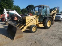 Ford 575D Extendahoe, s/n A430640: 2wd, Encl. Cab, 9645 hrs