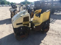 2007 Wacker RD-12 Tandem Vibratory Smooth Drum Roller, s/n 5734201: Rollbar