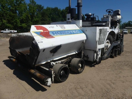 2005 Roadtec RP190 Pneumatic Asphalt Paver, s/n 154: 7880 hrs