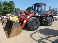 2020 Taylor T-1023 Rubber-tired Loader, s/n P44822: C/A, Cummins 167hp Eng., 4-sp. Powershift, GP Loader w/ Hyd. Quick Attach, 3rd Valve, Auto Lube, 20.5R25 Tires, 1791 hrs