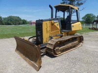 2013 John Deere 650K XLT Dozer, s/n 1T0650KXVDE239887: Canopy, 6-way Blade, Pull Bar, Meter Shows 8688 hrs