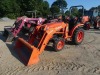 Kubota L3301D MFWD Tractor, s/n A1191: Hydrostatic, LA525 Loader w/ QC Bkt., Drawbar, 3PH, PTO, 230 hrs - 2