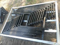 Unused 2024 Wolverine Set of (2) 60" Forklift Forks