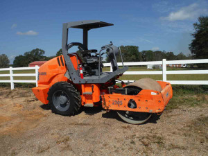 2011 Hamm 3205 Compactor, s/n H1880414: Single Drum, Meter Shows 514 hrs