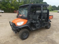 2018 Kubota RTV-X1140 4WD Utility Vehicle, s/n A5KD2GDBTJG027068 (No Title - $50 Trauma Care Fee Applies): Diesel Eng., Tow Pkg., Hyd. Dump Bed, 1379 hrs