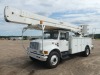 2001 International 4700 Bucket Truck, s/n 1HTSCABN61H367389: S/A, Int'l T444E Eng., , Int'l 6+ Trans., Versalift VN55I-03 Aerial Unit - 2