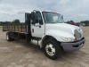 2012 International Durastar 4300 SBA Flatbed Truck, s/n 3HAMMAANXCL620461: S/A, Diesel Eng., Eaton Auto, 22' Bed, Wire Mesh Sides, 157K mi. - 3