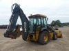 2015 John Deere 310SK 4WD Extendahoe, s/n 1T0310SKCFE276273: C/A, Heat, 4-in-1 Loader, 13" Rear Bkt., Quick Coupler, Aux. Hydraulics, 2694 hrs - 3